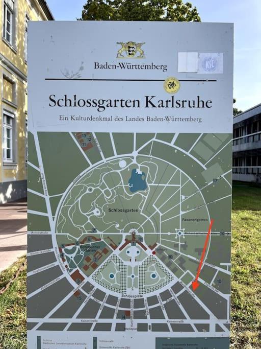City Appartement Direkt Am Schloss! Карлсруэ Экстерьер фото